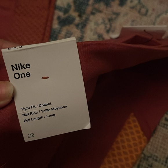 Nike Therma-FIT One Women's Mid-Rise full length Leggings - Picture 6 of 9